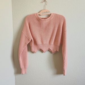 Jovonna Crop Sweater